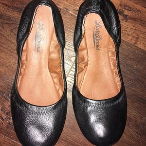 Lucky Brand Black Ballet Flats Size 6